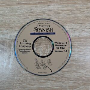 Practice Makes Perfect Spanish Vocabulary Pronunciation CD-ROM Windows Mac